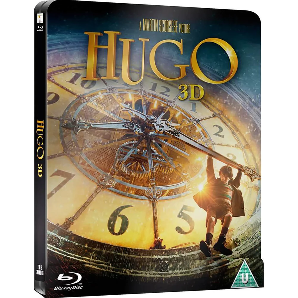 Hugo 3D (Includes 2D Version) - Zavvi UK Exclusive Limited Edition Steelbook Blu-ray Image 1