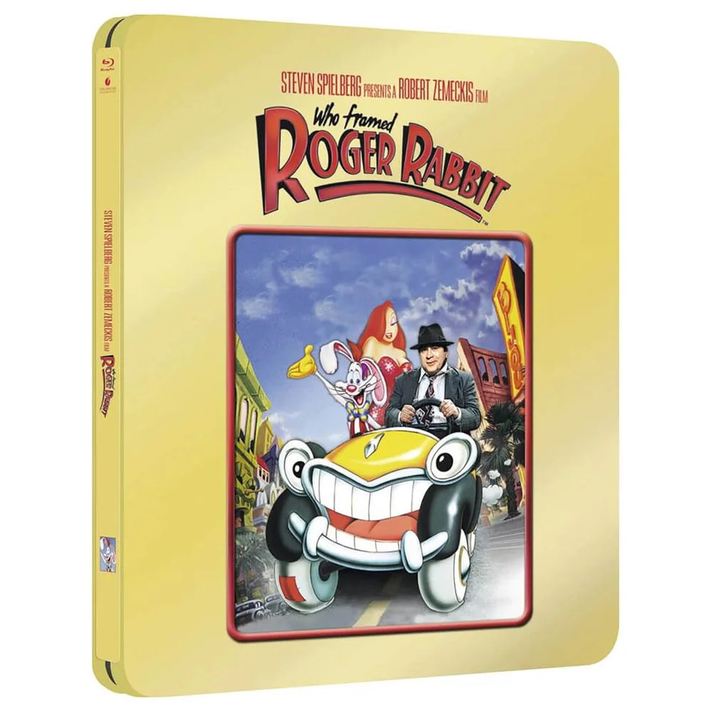 Who Framed Roger Rabbit - Zavvi UK Exclusive Gold Edition Steelbook Image 1