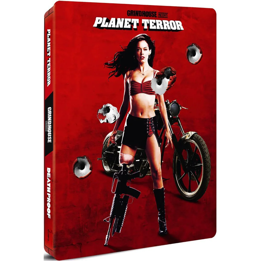 Grindhouse - Planet Terror and Deathproof - Zavvi UK Exclusive Limited Edition Steelbook Image 1