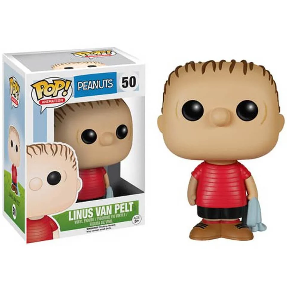 Peanuts Linus Van Pelt Pop! Vinyl Figure Image 1