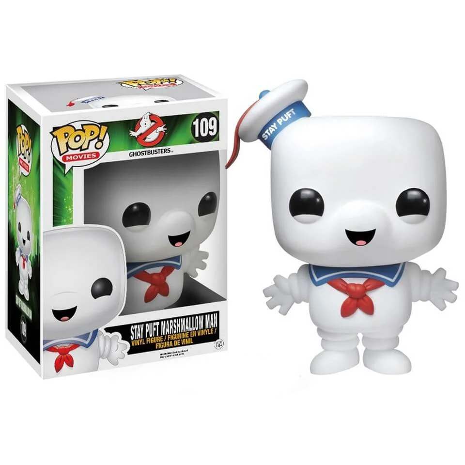 Ghostbusters Stay Puft Marshmallow Man 6-Inch Pop! Vinyl Figure Image 1
