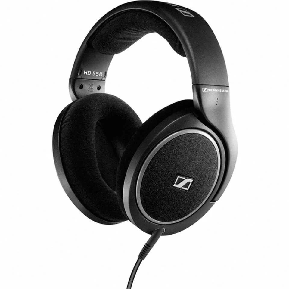 Sennheiser HD 558 Over Ear Headphones - Black Image 1