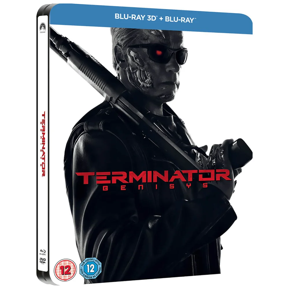 Terminator Genisys 3D (Includes 2D Version) - Zavvi UK Exclusive Limited Edition Steelbook Image 1