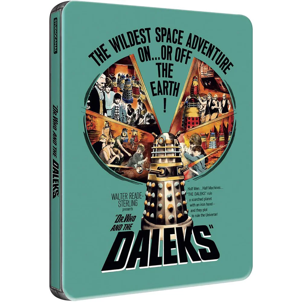 Dr Who and the Daleks - Zavvi UK Exclusive Limited Edition Steelbook Image 1