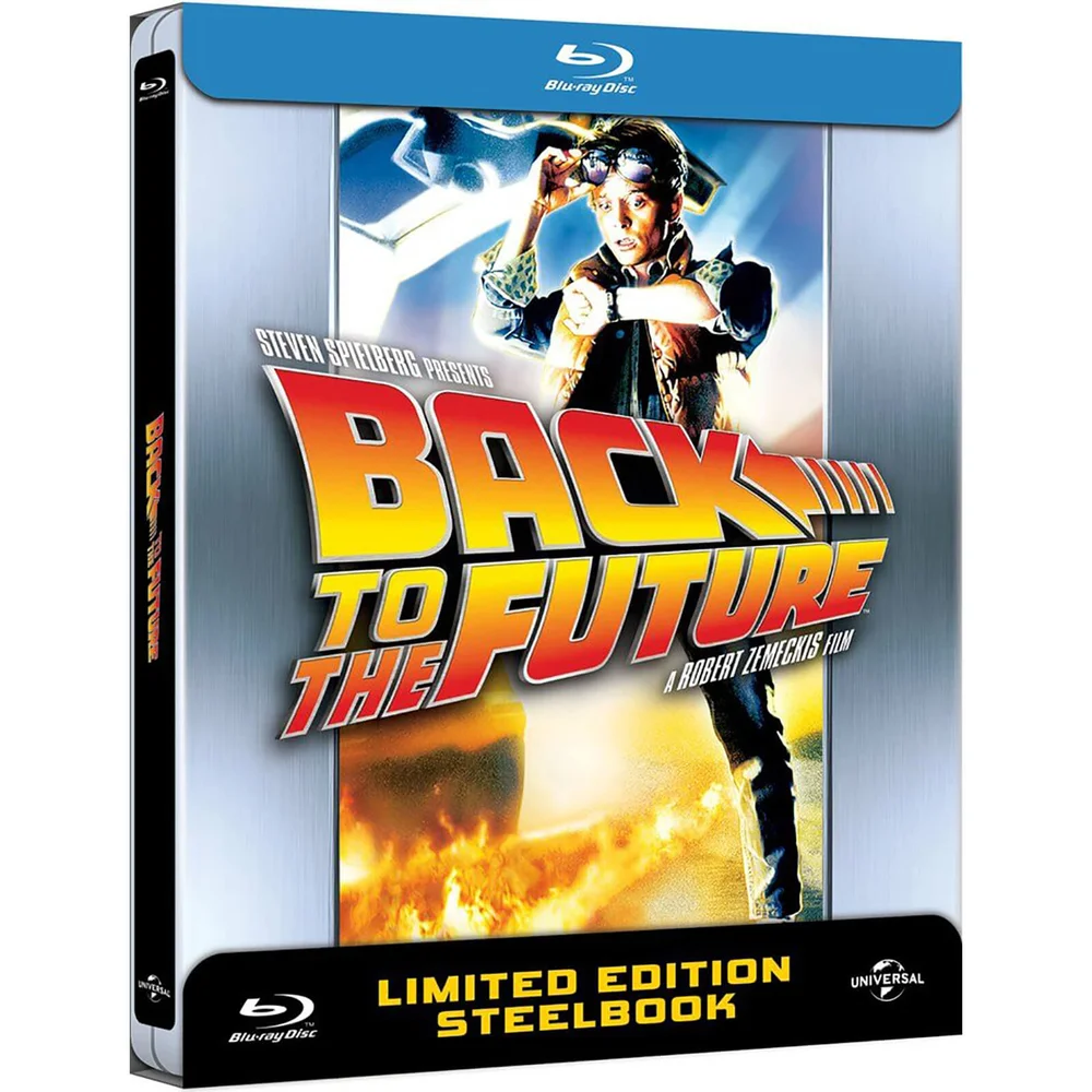Back to The Future - Zavvi UK Exclusive Limited Anniversary Edition Steelbook Image 1