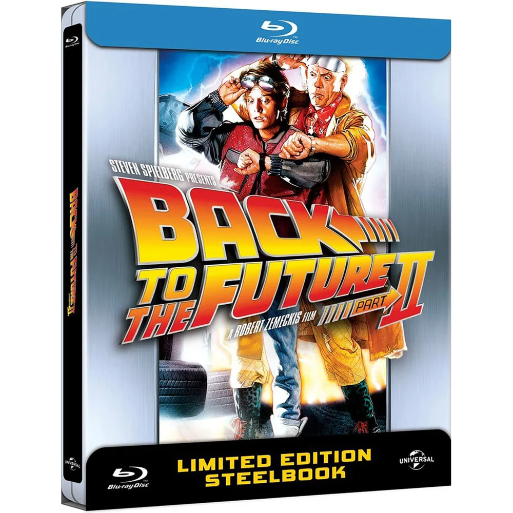 Back to The Future 2 - Zavvi UK Exclusive Limited Anniversary Edition Steelbook Image 1
