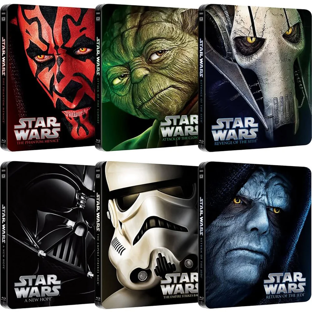 Star Wars Complete Collection – Limited Edition Steelbooks (UK EDITION) Image 1