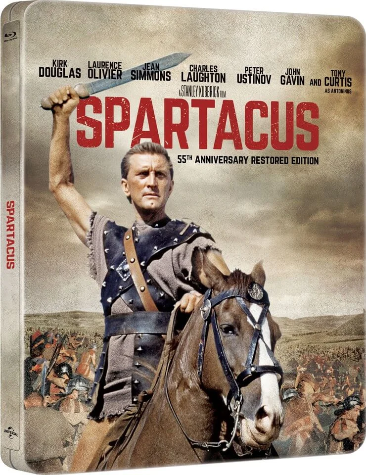Spartacus 55th Anniversary - Zavvi Exclusive Limited Edition Steelbook (4K Edition, Includes UltraViolet Copy,1000 Copies Only) Image 1