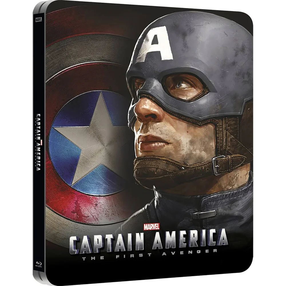 Captain America: The First Avenger 3D (Includes 2D Version) - Zavvi UK Exclusive Lenticular Edition Steelbook Image 1