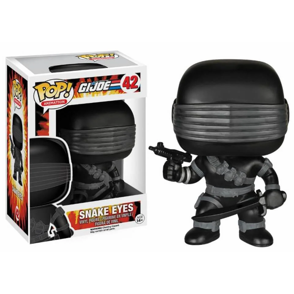 G.I. Joe Snake Eyes Pop! Vinyl Figure Image 1