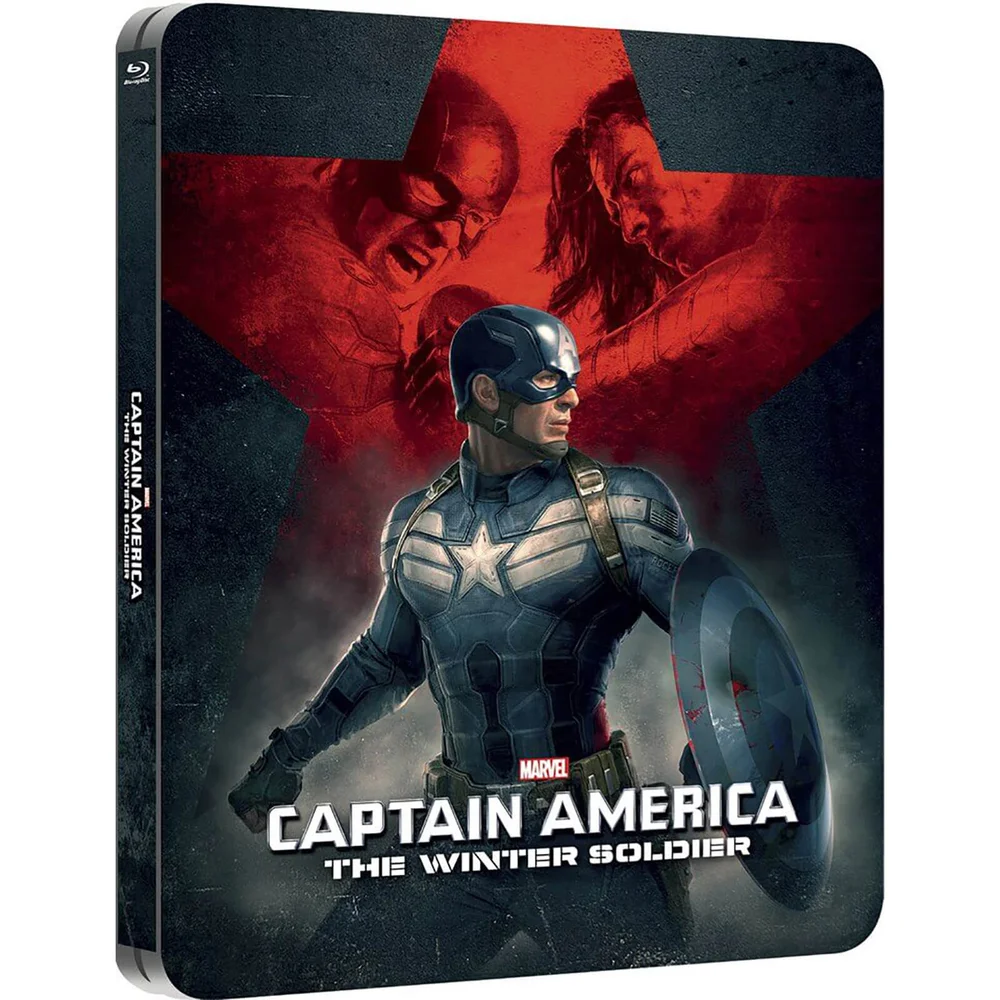 Captain America: The Winter Soldier - Zavvi UK Exclusive Lenticular Edition Steelbook Image 1