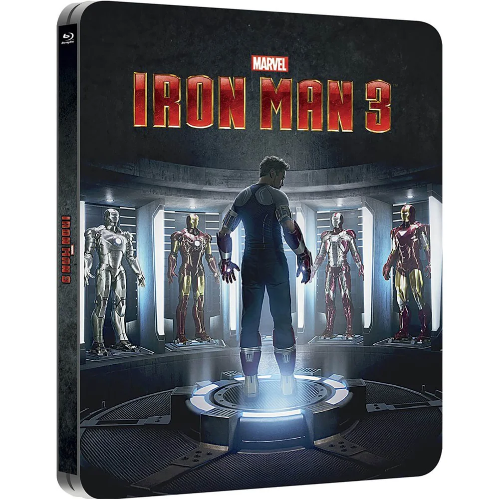 Iron Man 3 - Zavvi UK Exclusive Lenticular Edition Steelbook Image 1