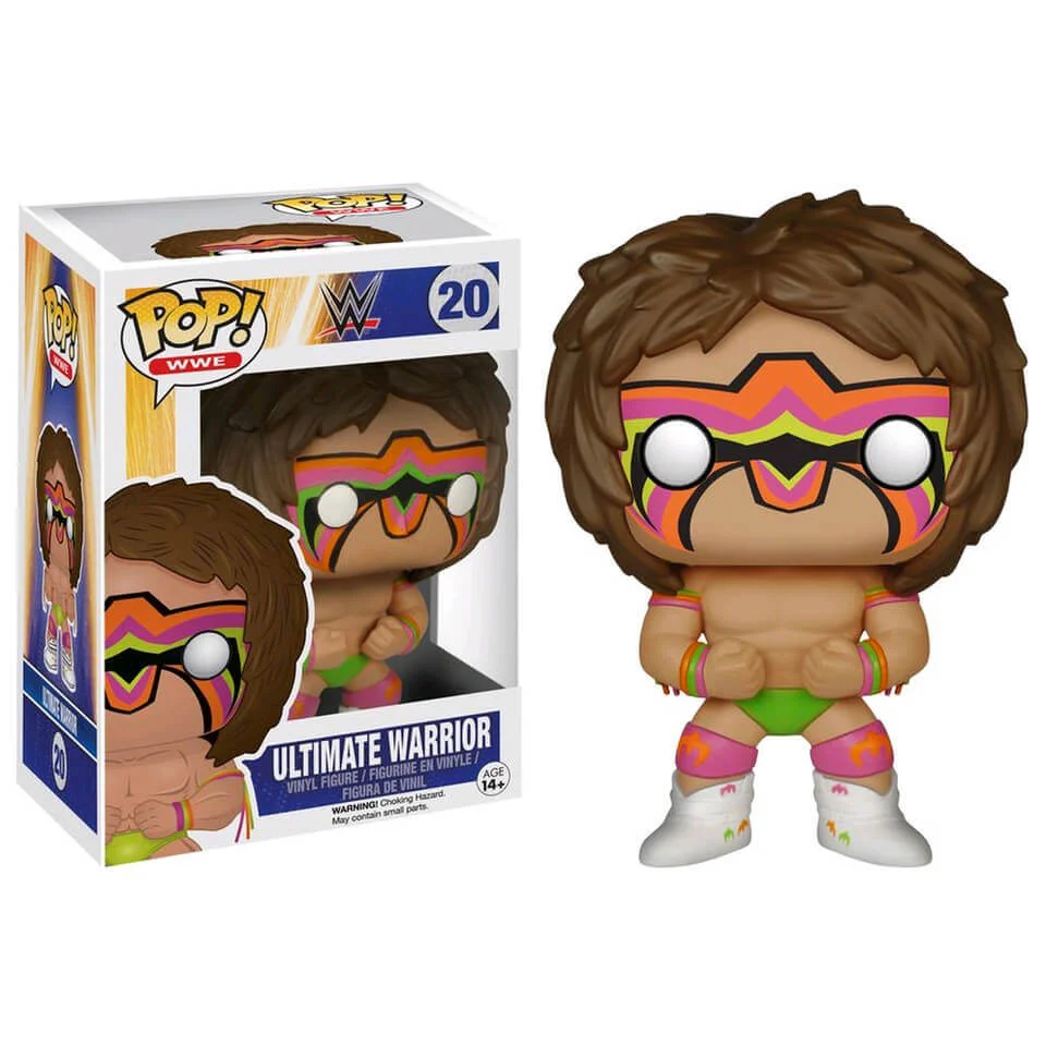 WWE Ultimate Warrior Pop! Vinyl Figure Image 1