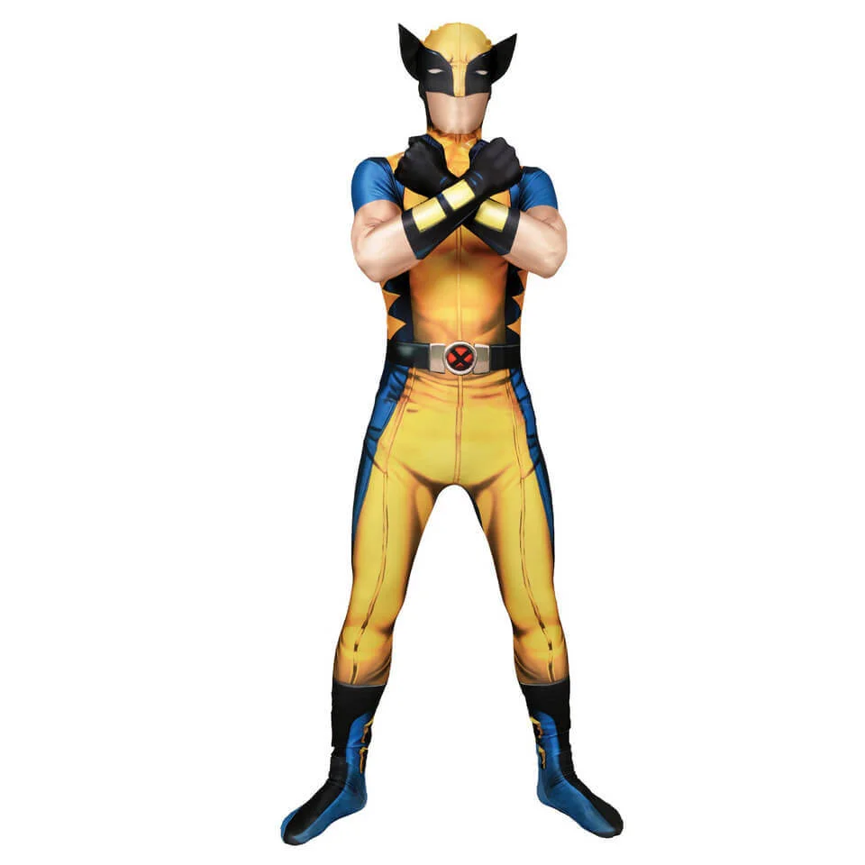 Morphsuit Adults' Marvel Wolverine - M - Yellow Image 1