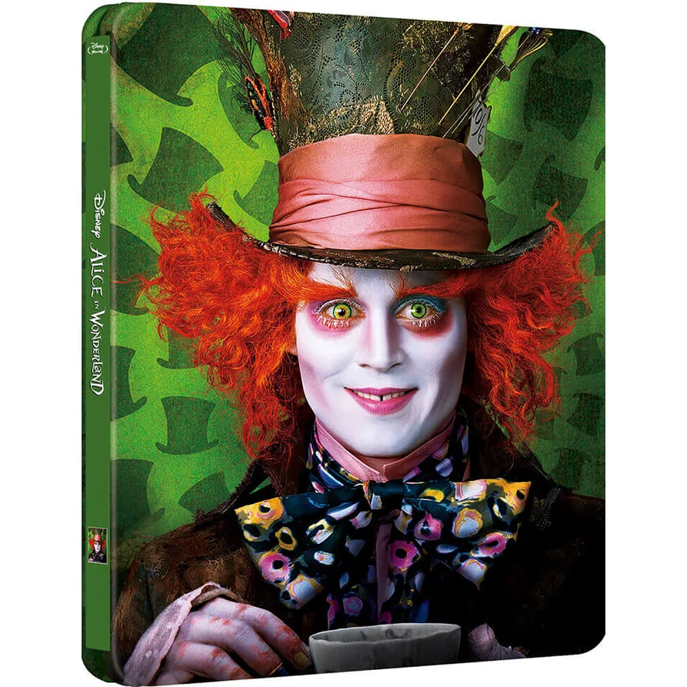 Alice in Wonderland 3D (Includes 2D Version) - Zavvi UK Exclusive Limited Edition Steelbook Image 1