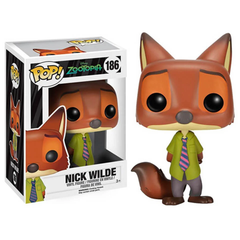 Disney Zootopia Nick Wilde Pop! Vinyl Figure Image 1
