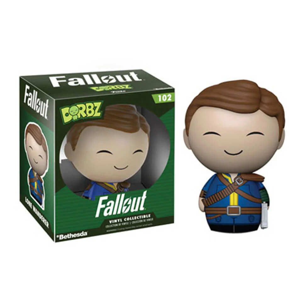 Fallout Lone Wanderer Dorbz Vinyl Figure Image 1