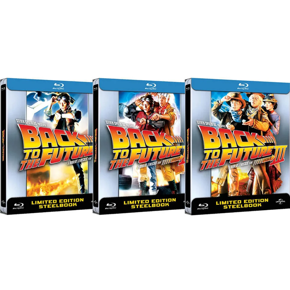 Back to the Future Complete Collection – Limited Edition Steelbooks (UK EDITION) Image 1
