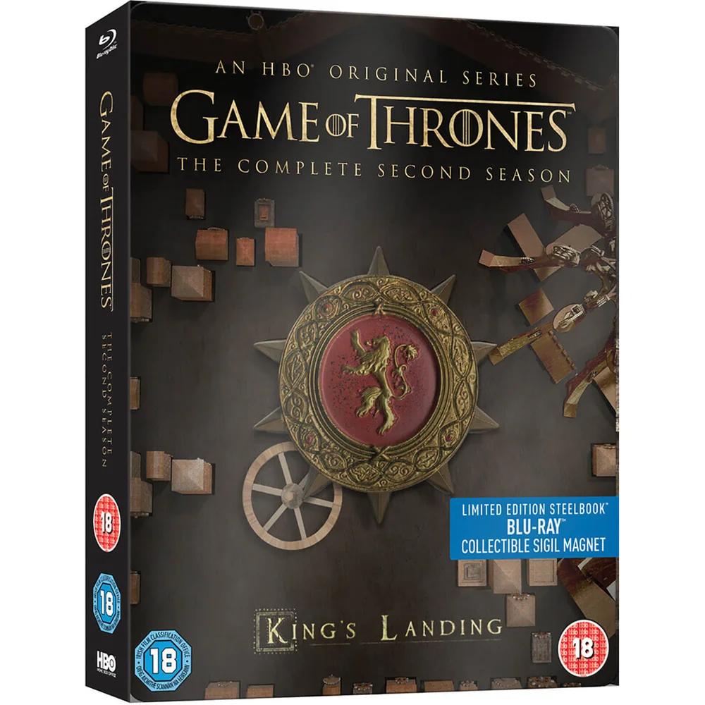 Game Of Thrones - Complete Second Season Limited Edition Steelbook (UK EDITION) Image 1