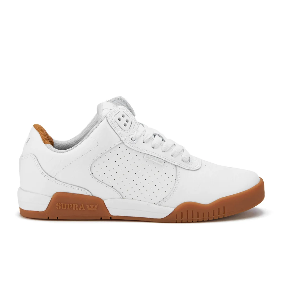 Supra Men's Ellington Trainers - White/Gum - UK 6 - White Image 1