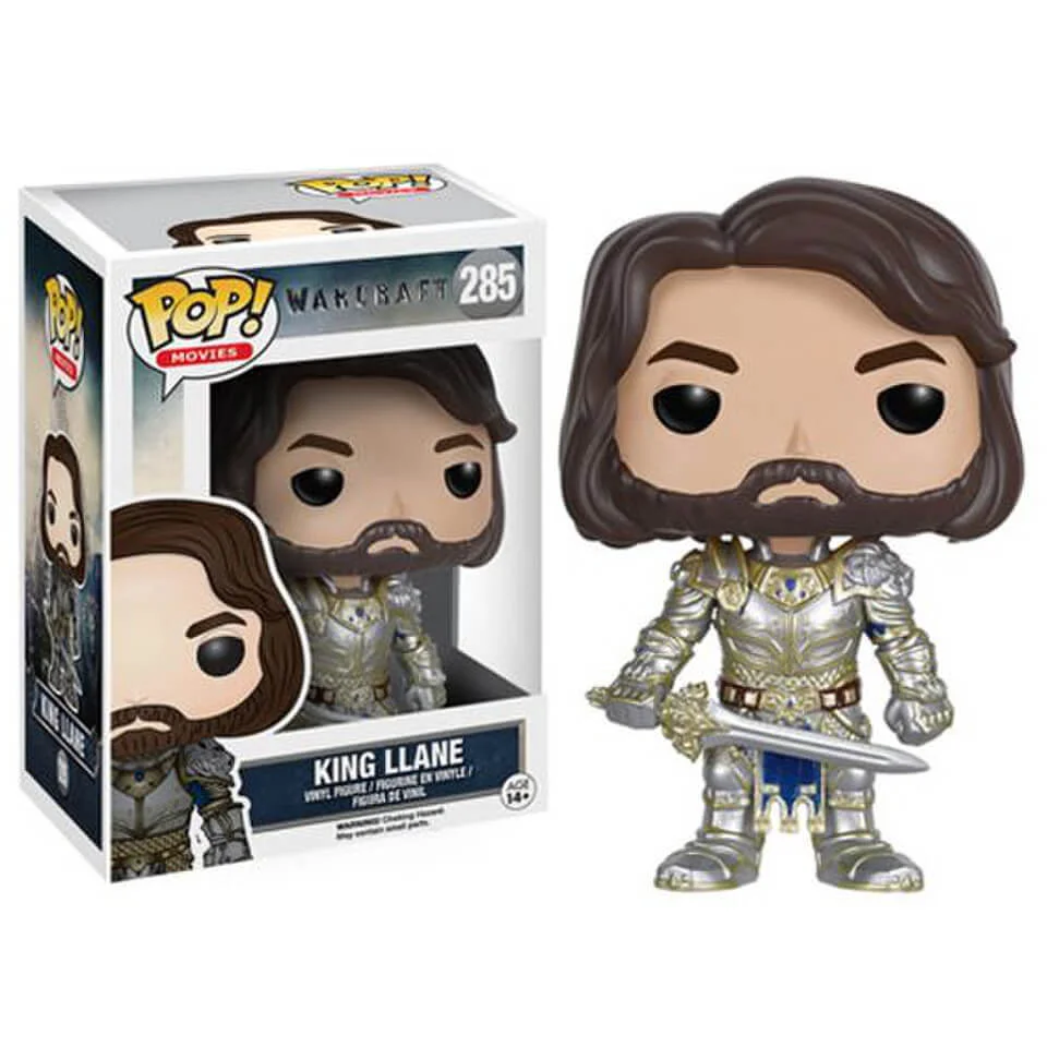 Warcraft King Llane Pop! Vinyl Figure Image 1