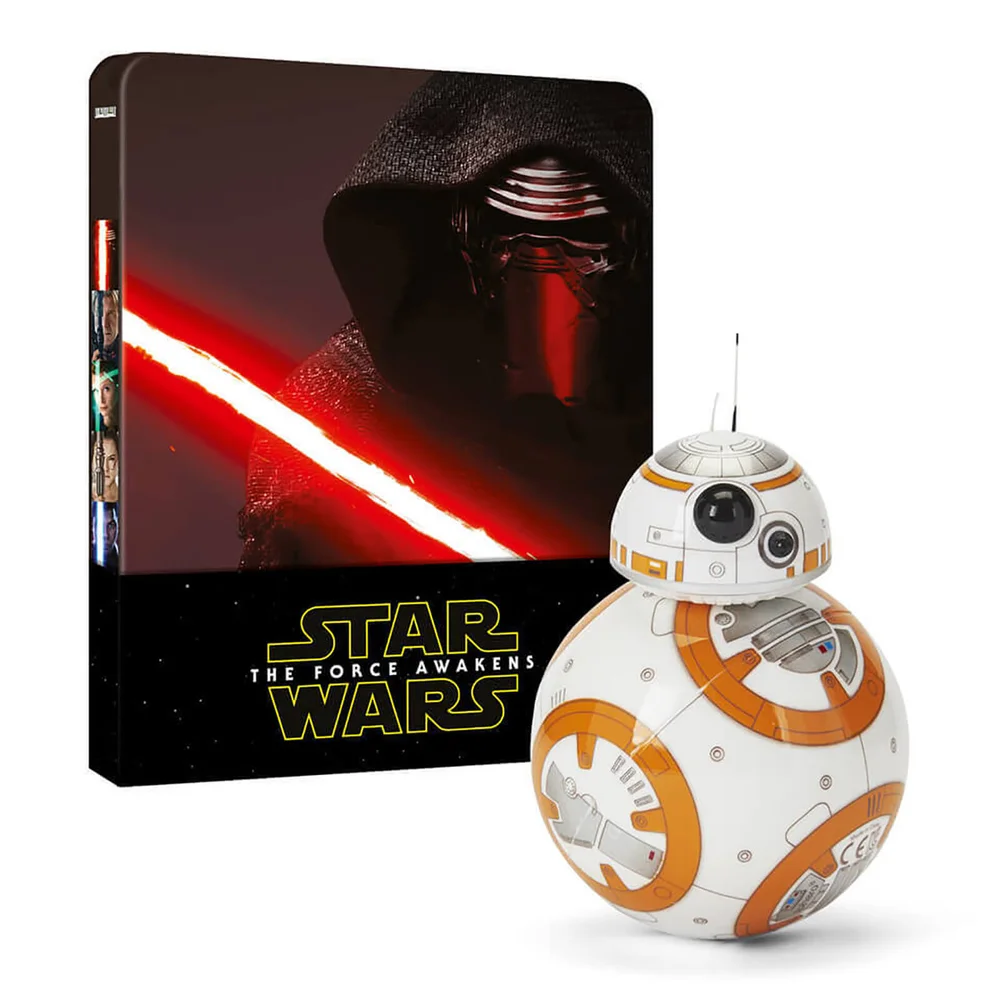BB-8 App-Enabled Droid™ by Sphero & Star Wars: The Force Awakens Zavvi UK Exclusive Limited Edition Steelbook Bundle Image 1
