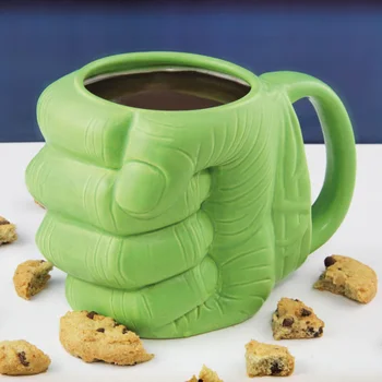 Marvel Hulk Shaped Mug - Green