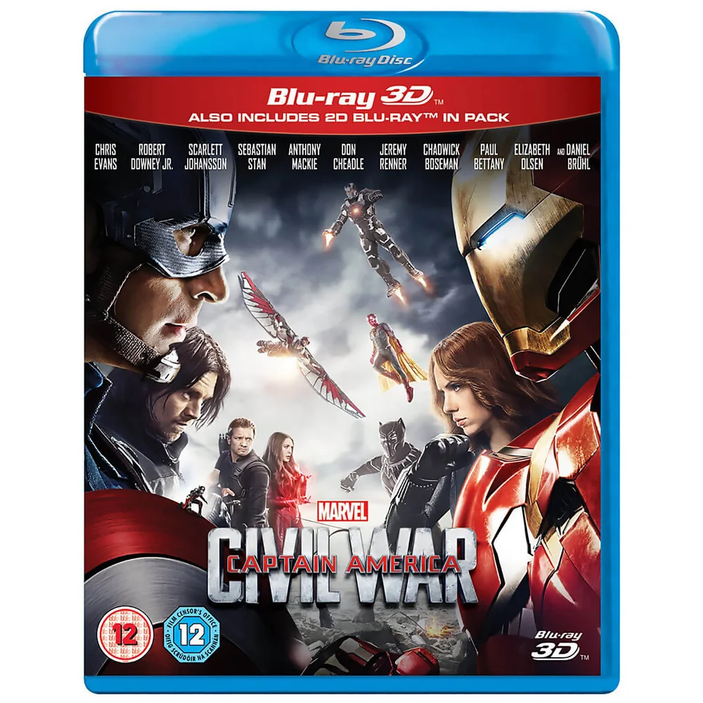 Captain America: Civil War 3D (Includes 2D Version) Image 1