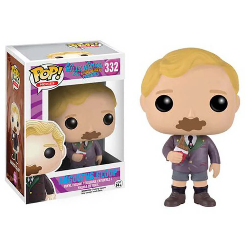 Willy Wonka and the Chocolate Factory Augustus Gloop Pop! Vinyl Figure Image 1