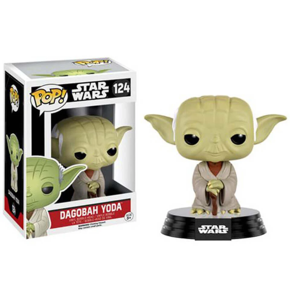 Star Wars Dagobah Yoda Pop! Vinyl Bobble Head Figure Image 1