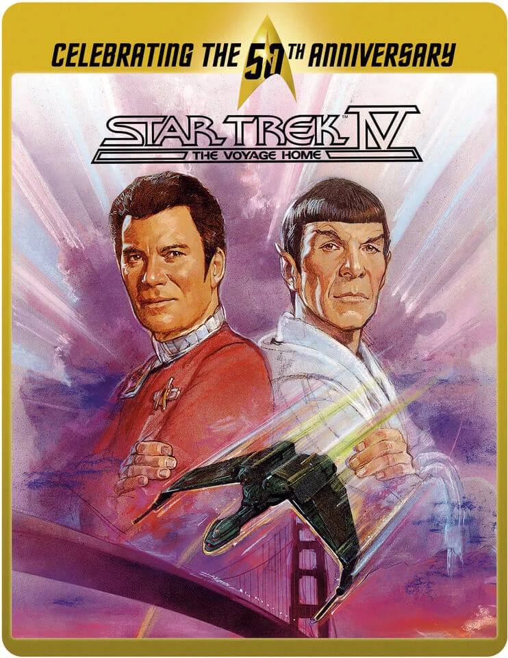 Star Trek 4 - The Voyage Home (Limited Edition 50th Anniversary Steelbook) (UK EDITION) Image 1