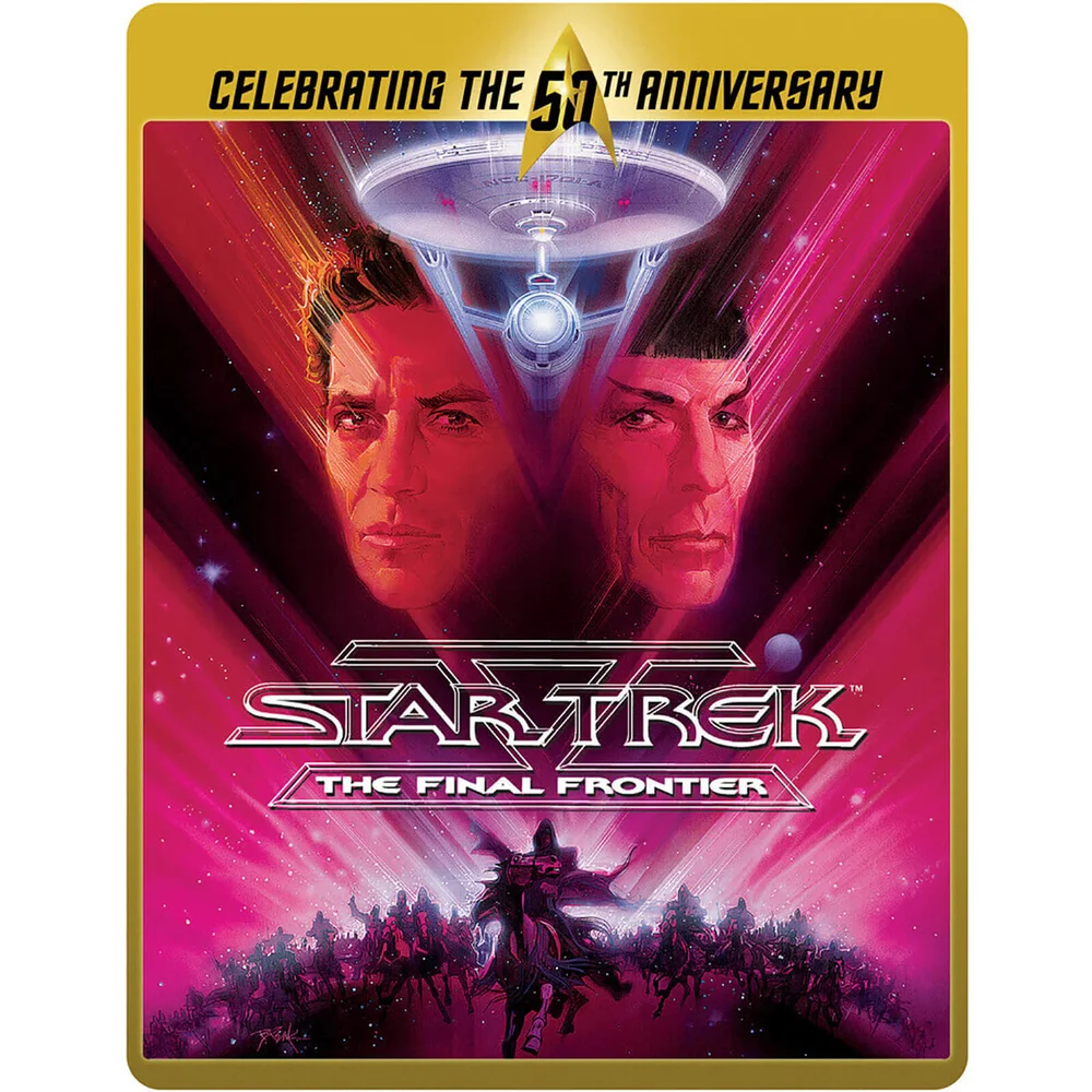 Star Trek 5 - The Final Frontier (Limited Edition 50th Anniversary Steelbook) (UK EDITION) Image 1