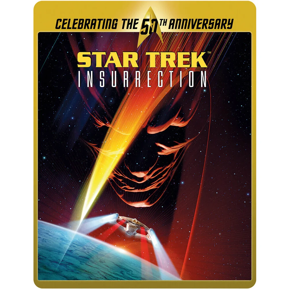 Star Trek 9 - Insurrection (Limited Edition 50th Anniversary Steelbook) (UK EDITION) Image 1