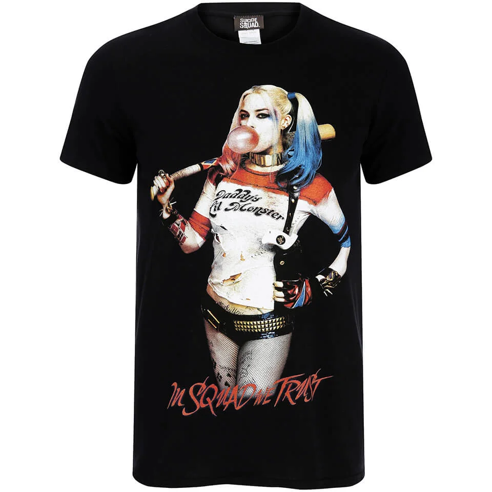 DC Comics Men's Suicide Squad In Squad We Trust T-Shirt - Black - L Image 1