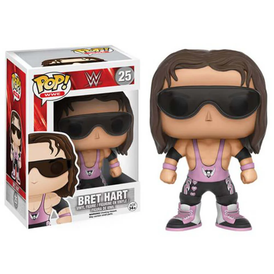 WWE Bret Hart Funko Pop! Vinyl Image 1