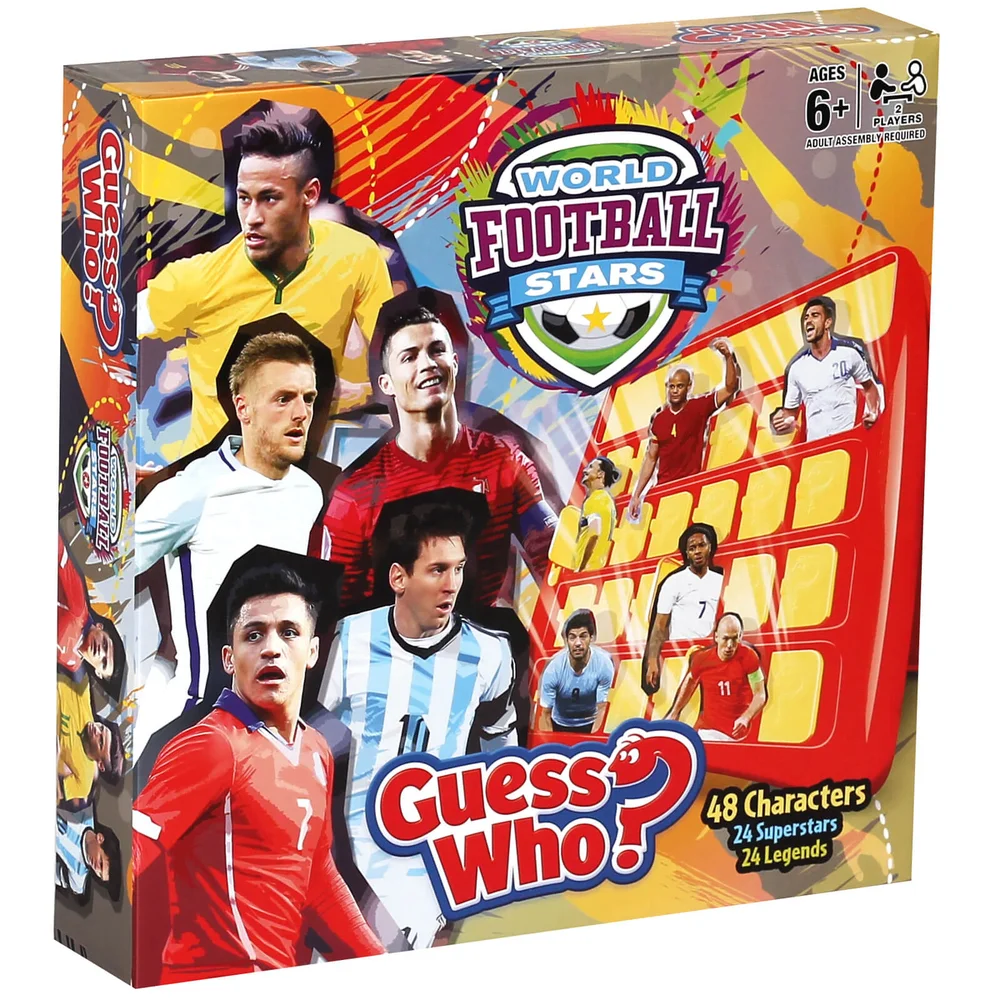 Guess Who? Board Game - World Football Stars Edition Image 1