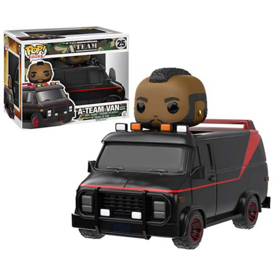 A-Team Van with B.A. Baracus Pop! Vinyl Vehicle Image 1