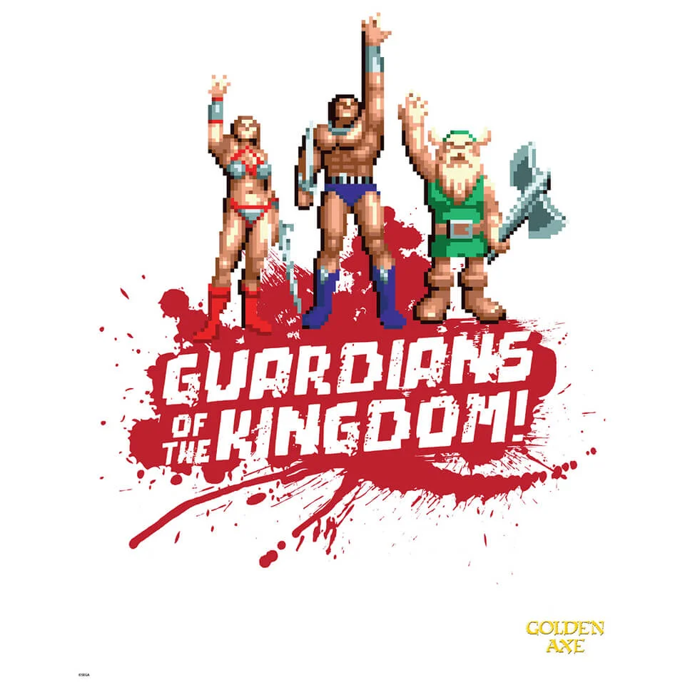 Golden Axe 'Guardians' Art Print - 14 x 11 Image 1