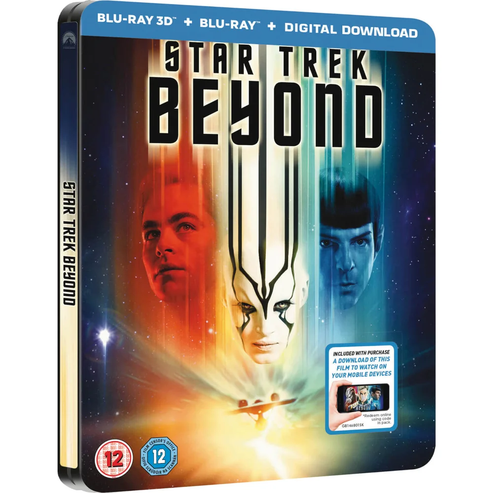 Star Trek Beyond 3D (Includes 2D Version) - Limited Edition Steelbook (UK EDITION) Image 1