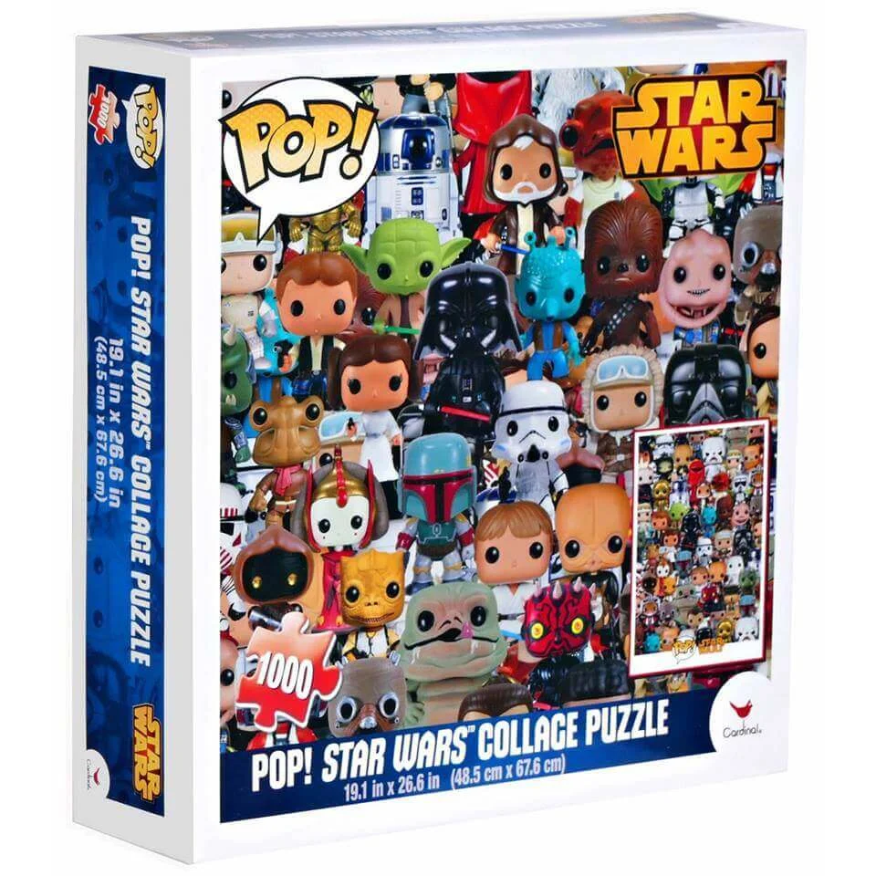 Star Wars Pop! Jigsaw Puzzle Collage 1000 pieces Image 1