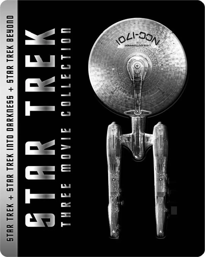 Star Trek (2D)/Star Trek Darkness (2D & 3D)/Star Trek Beyond (2D & 3D) - Zavvi UK Exclusive Steelbook Image 1