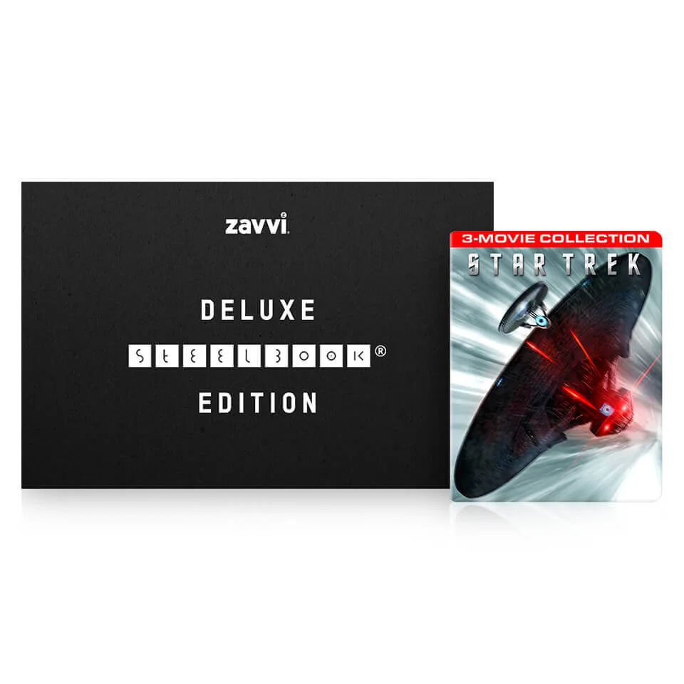 Star Trek 1-3 Deluxe Collector’s Edition - Zavvi UK Exclusive Steelbook Image 1