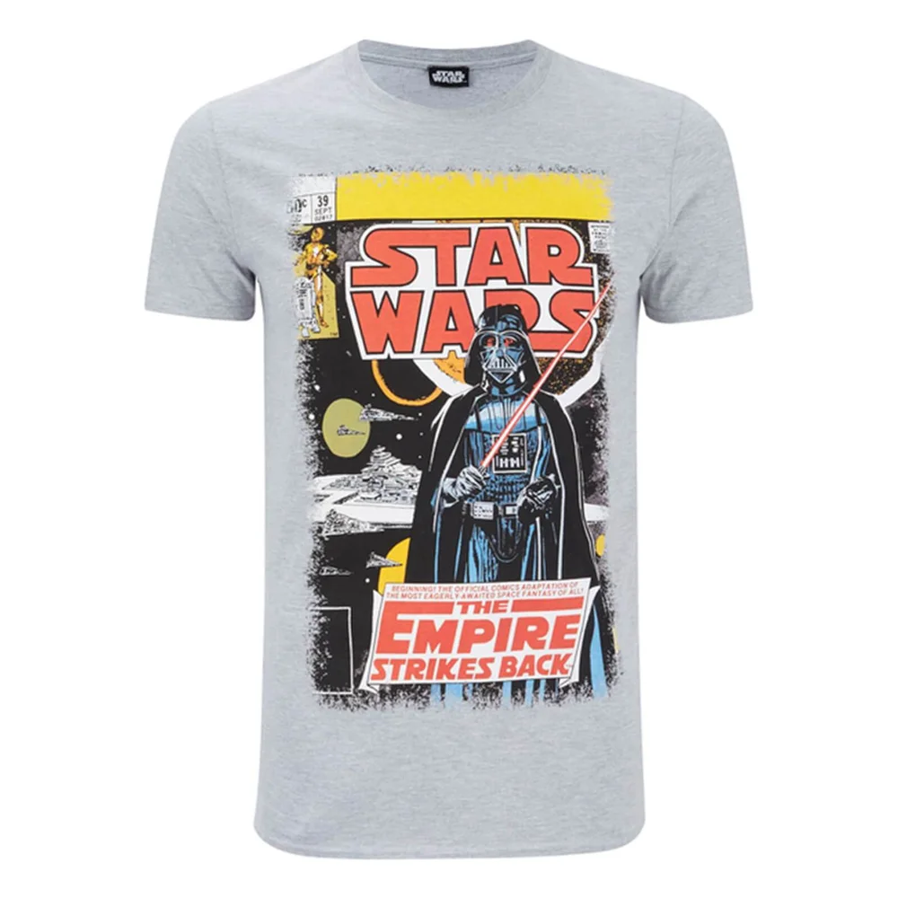 Star Wars Men's Empire Strikes Back T-Shirt - Grey - S - Grey Image 1