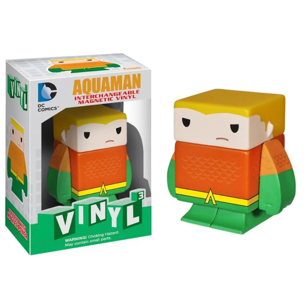 Funko DC Comics Aquaman Vinyl Figure Cubed Image 1