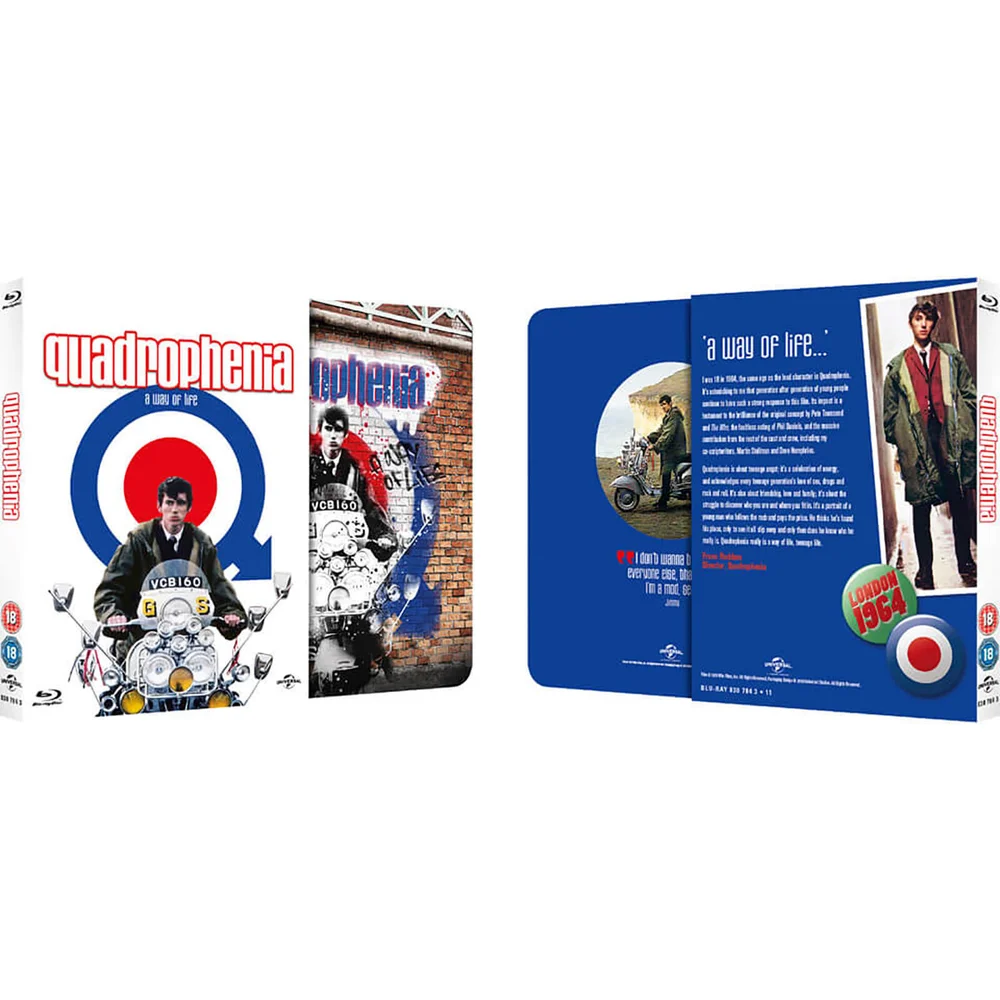 Quadrophenia - Zavvi UK Exclusive Limited Edition Slipcase Steelbook (Limited to 2000 Copies) Image 1