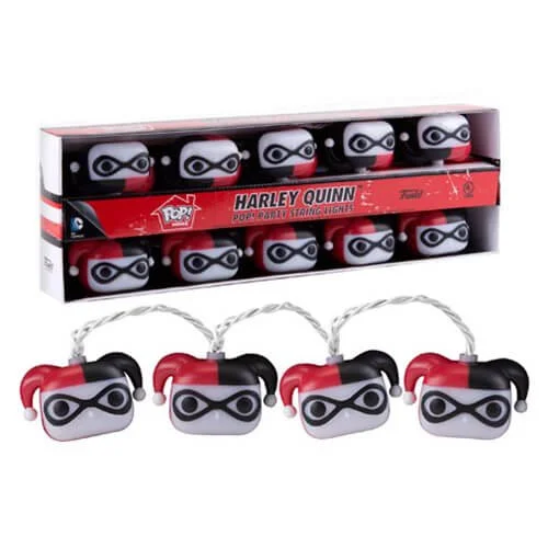 Batman Harley Quinn Pop! Party String Lights Image 1