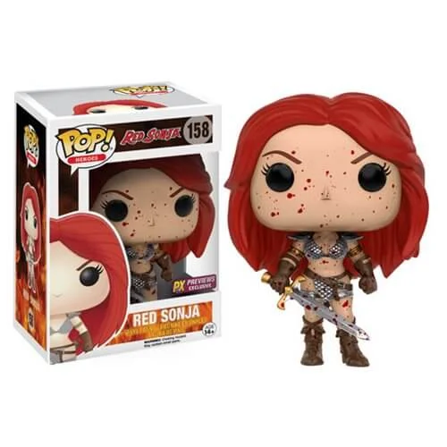 Red Sonja Bloody Pop! Vinyl Figure Image 1