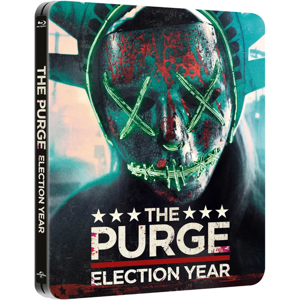 The Purge: Election Year – Zavvi UK Exclusive Limited Edition Steelbook (Limited to 2000 Copies) Image 1