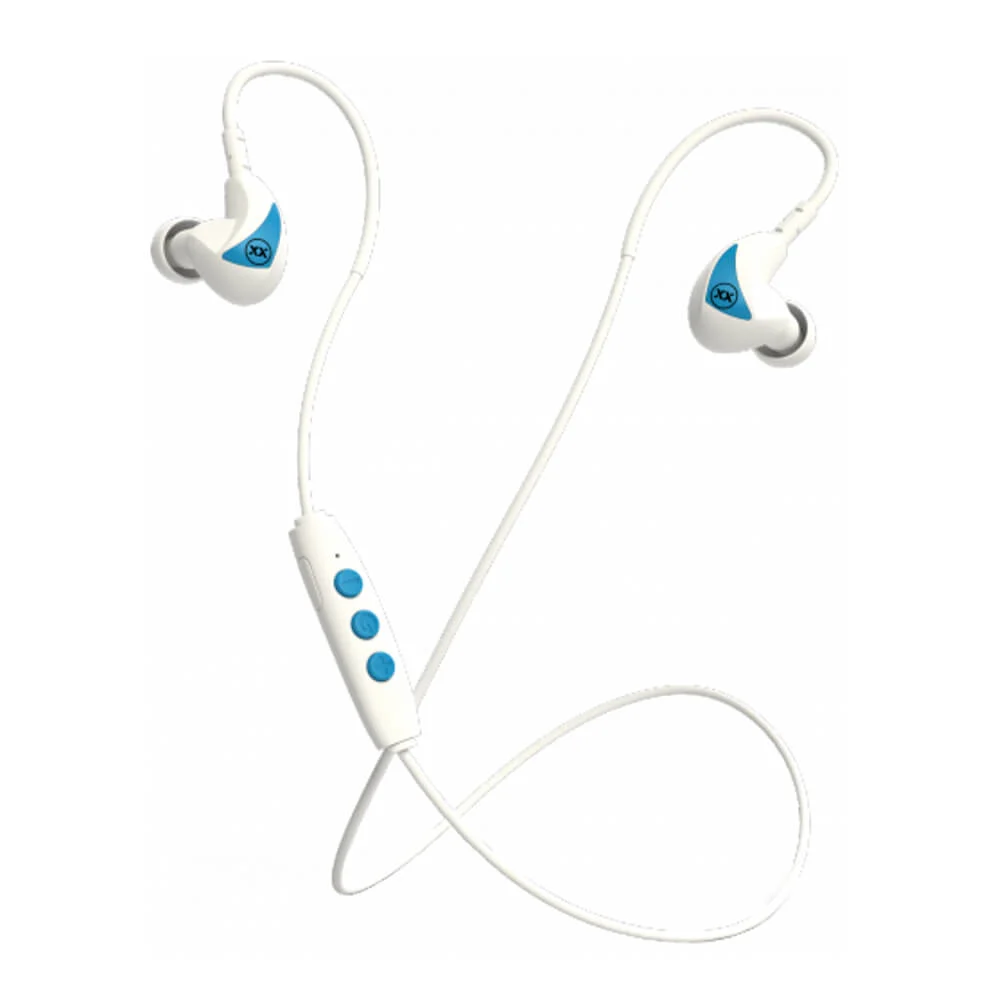 Mixx Memory Fit 2 Wireless Earphones - White Image 1