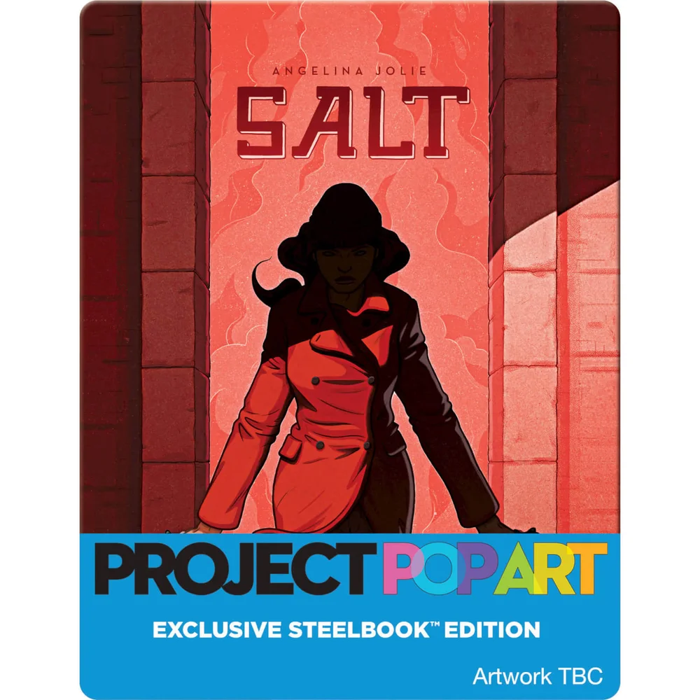 Salt (POP ART STEELBOOK) -Zavvi UK Exclusive Limited Edition Steelbook (Limited to 500 Units) Image 1